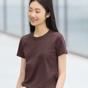 Uniqlo cotton crew neck Tshirt S NWT